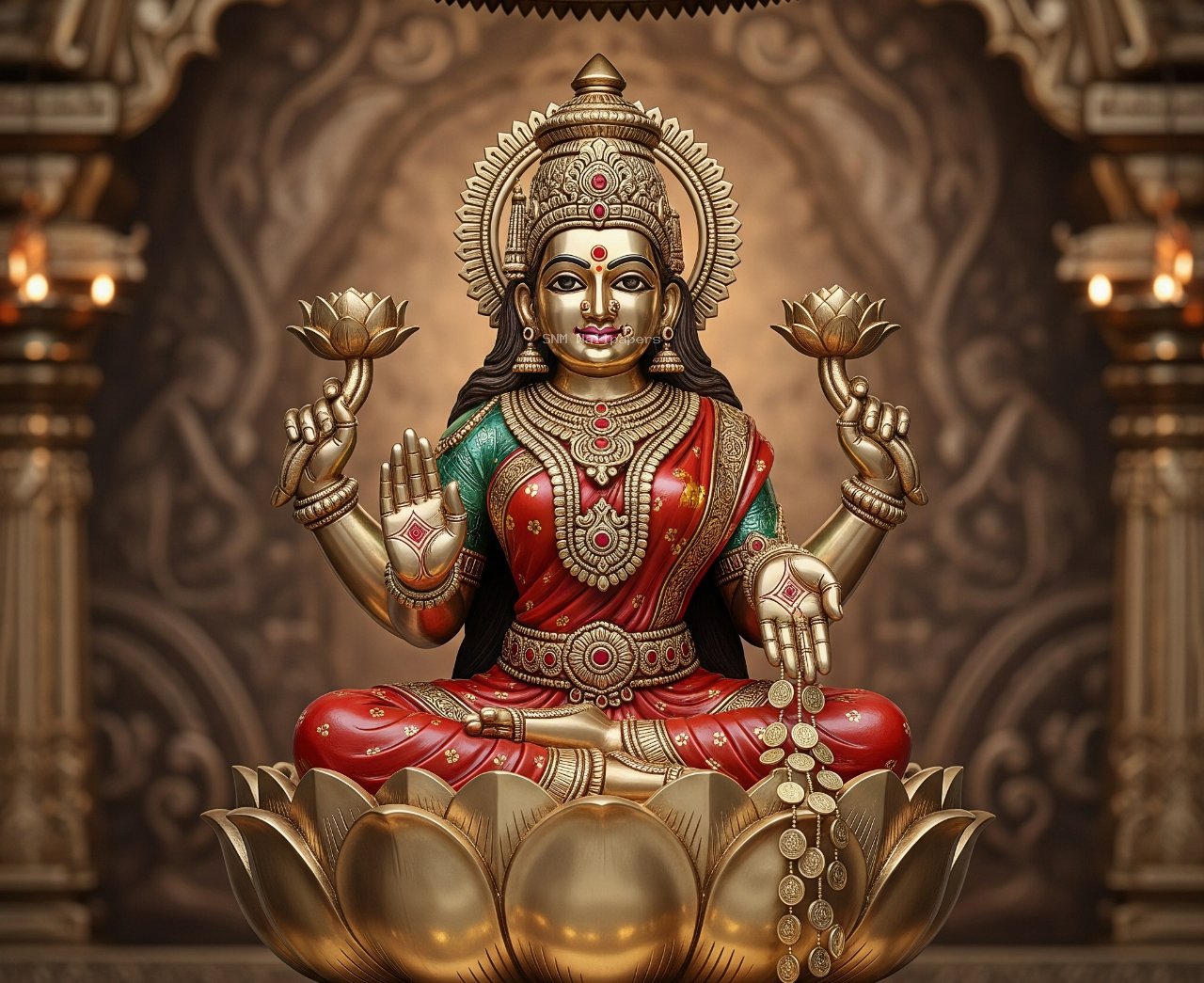 Preview of Divine Idol of Goddess Lakshmi