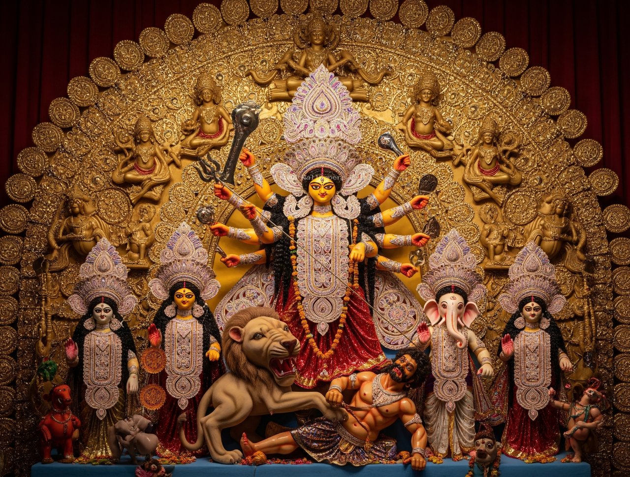Preview of Durga Idol (Kolkata Style)