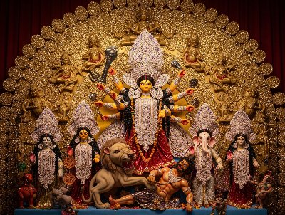 Durga Idol (Kolkata Style)