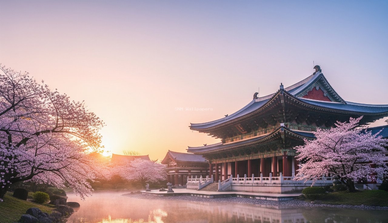 Preview of Serene Temple at Dawn