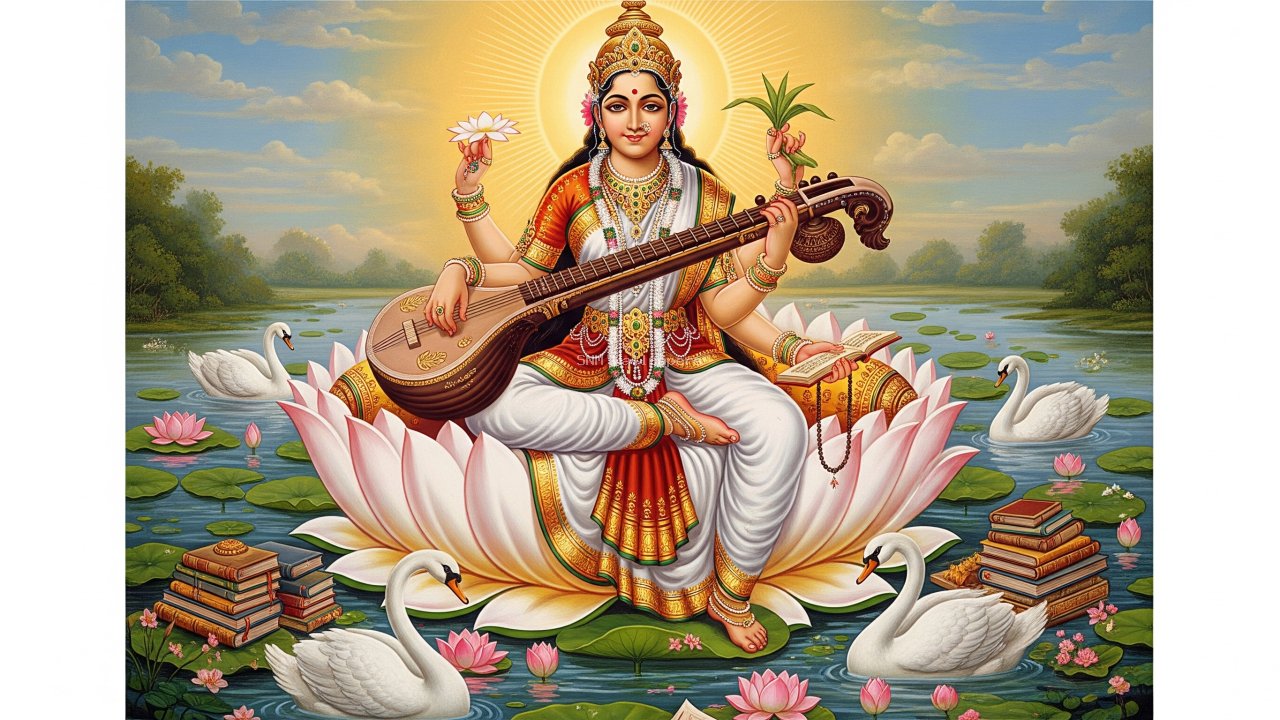 Preview of Grace of Goddess Saraswati