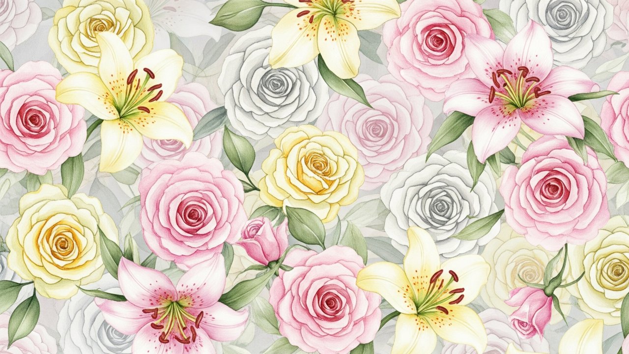Preview of Pastel Floral Elegance