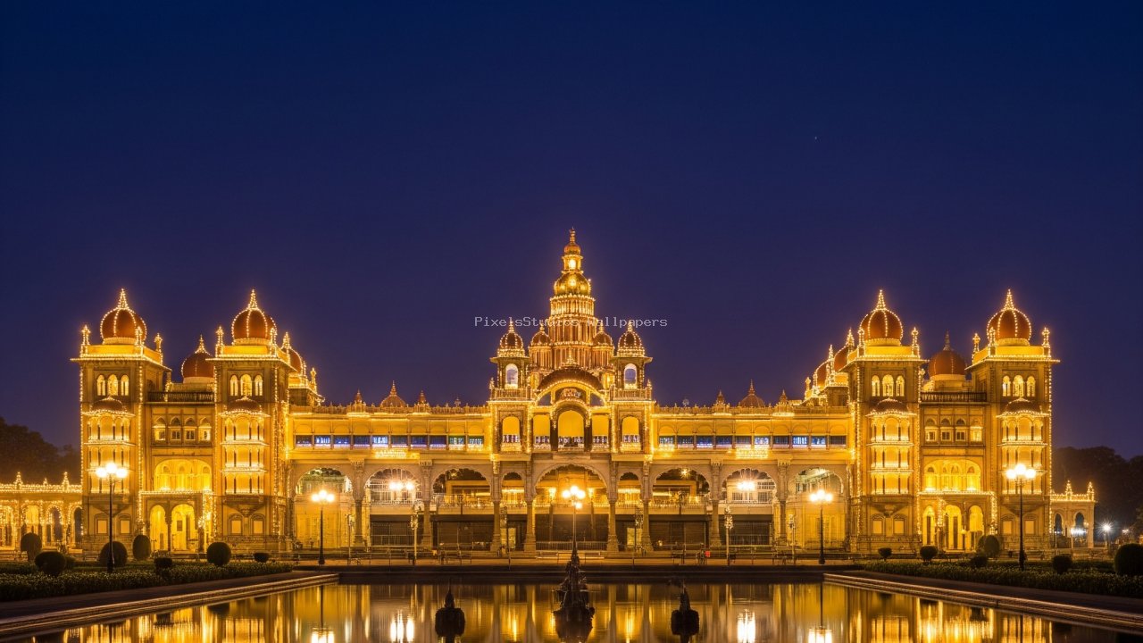 Preview of Mysore Palace Lights