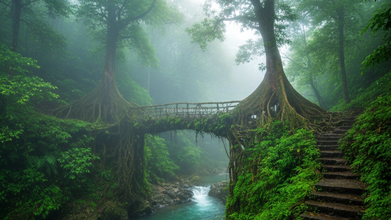 Preview of Meghalaya Living Roots Bridge