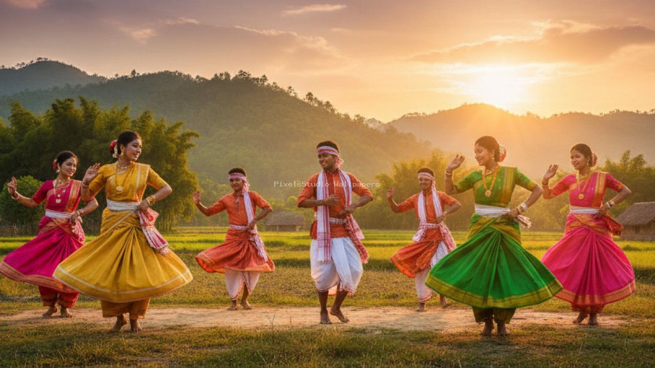Preview of Bihu Dance – Assam