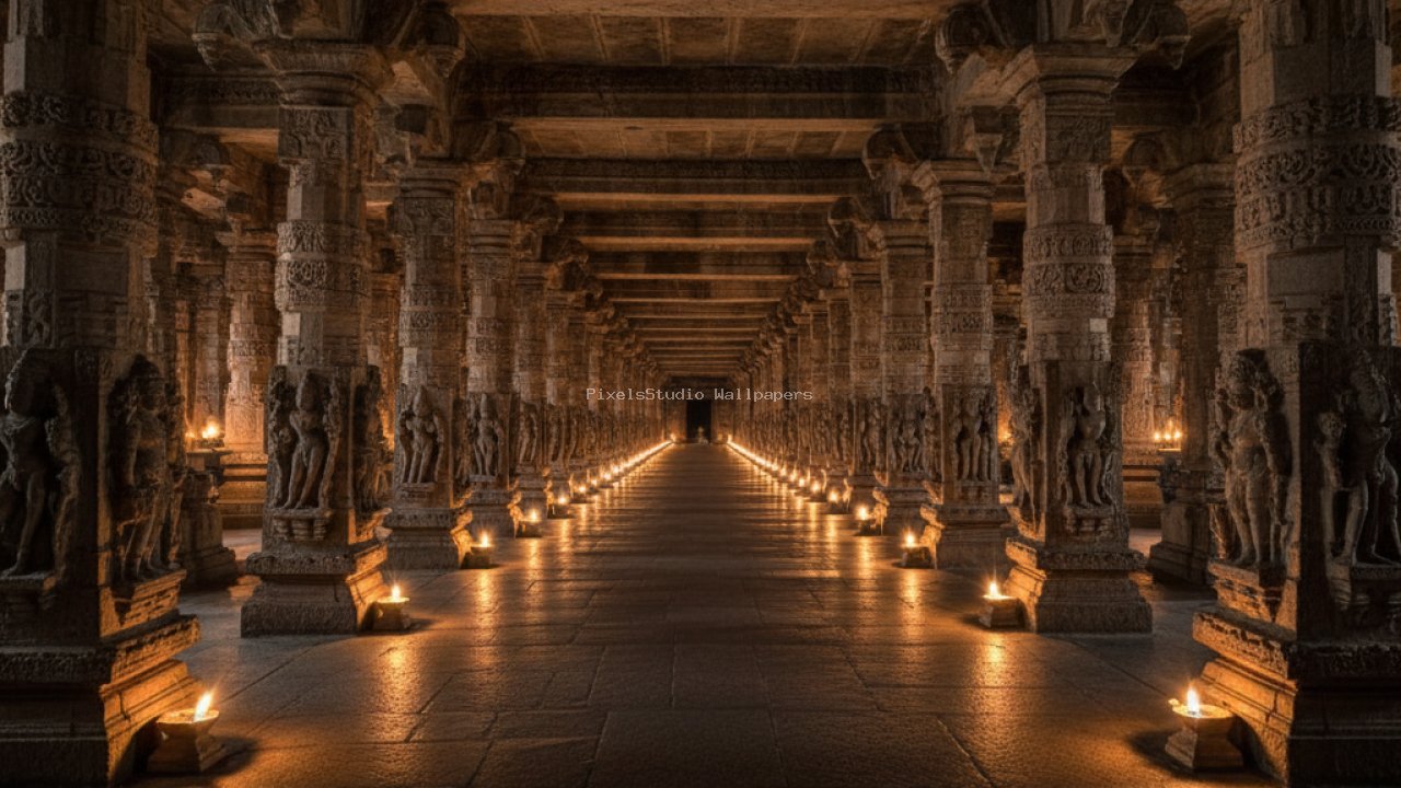 Preview of Rameswaram Temple Corridor