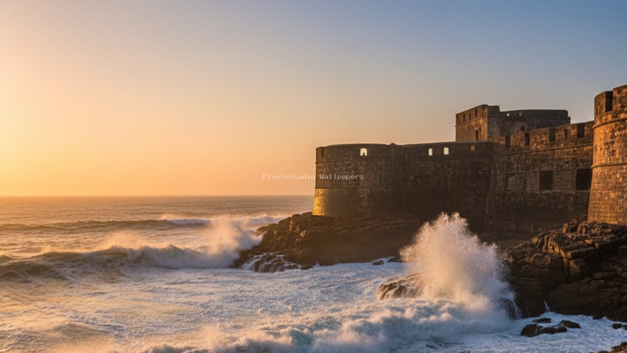 Preview of Diu Fort Sunset