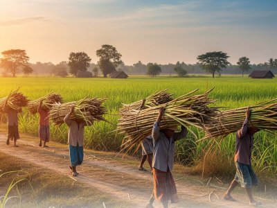 Sugarcane Harvest – UP