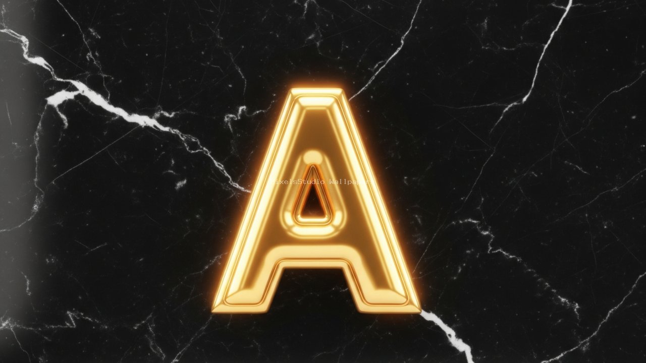 Preview of Golden Letter A