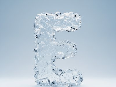 Crystal Letter E