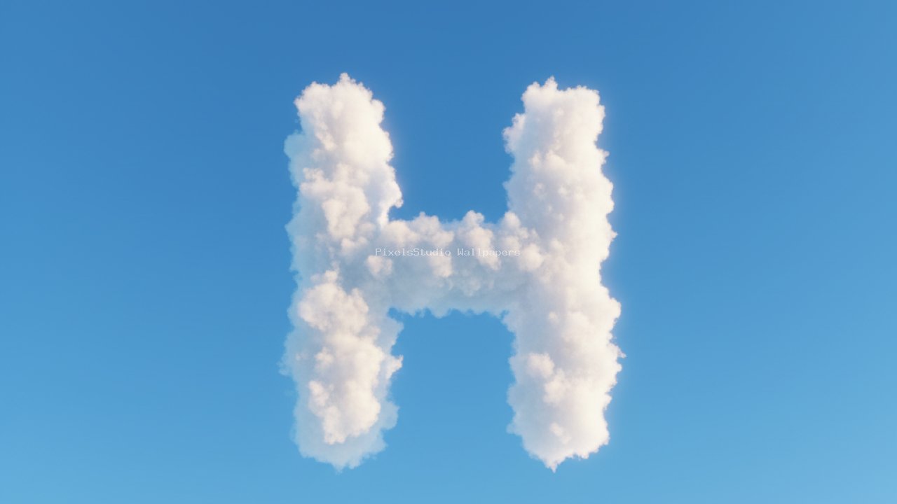 Preview of Sky Letter H