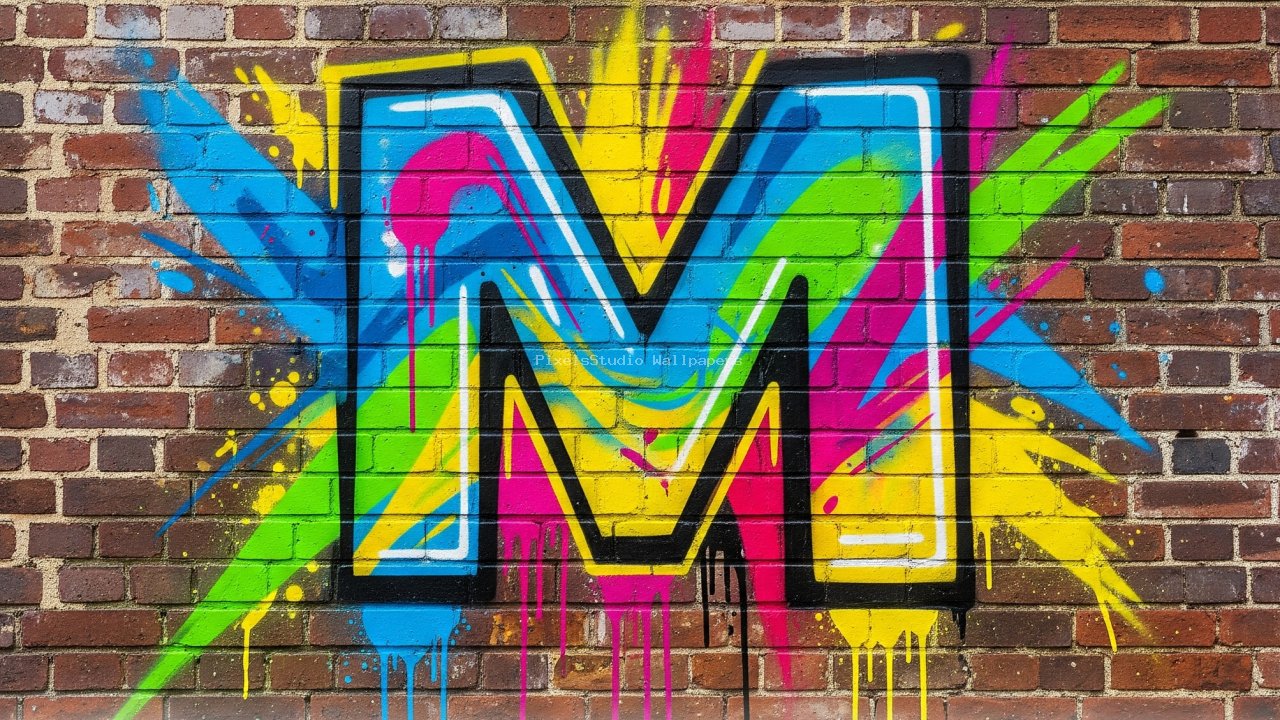 Preview of Graffiti Letter M