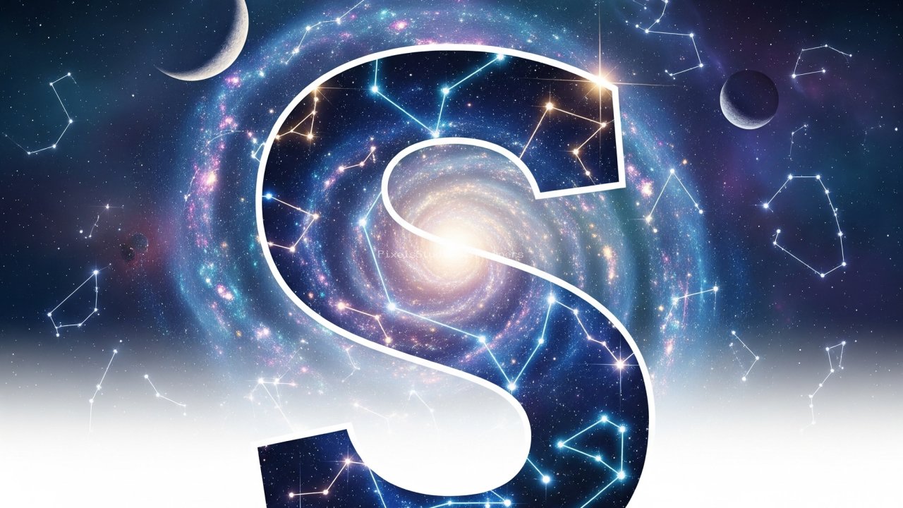 Preview of Starry Letter S