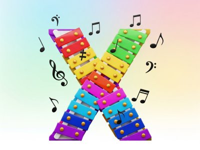 Xylophone Letter X