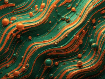 Surreal Abstract Waves