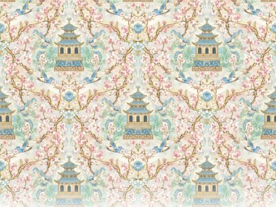 Modern Chinoiserie Pattern